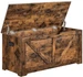 Vasagle Sitztruhe LSB060T01 braun Holz 100,0 cm