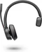 Poly HP Voyager 4310 USB-C Headset, Wireless, Office/Call center, 122 g, Headset, Black