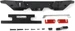 Rc4Wd Heck Stossstange mit AHK, Metall, TRX-4 Bronco 21