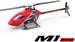 OMP Hobby Helikopter M1 EVO Flybarless, 3D, Rot BNF