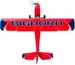 OMP Hobby Motorflugzeug Bighorn Pro (Flap) 1250 mm Rot, PNP