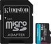 Kingston Card Canvas Go Plus MicroSD +ADP 64GB