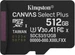 Kingston Canvas Select Plus micSDXC 512GB Gen3