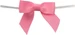 Cut my Cookies Verschluss mit Schleife 10 Stück, Rosa, Material: Draht