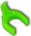 PatchSee Kabel Clip Farbe Hellgrün, Set=