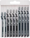Bosch Professional Zubehör 10-tlg. Stichsägeblatt-Set Basic for Wood