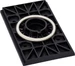Bosch Professional Zubehör Schwingplatte, 80 x 130 mm