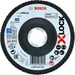Bosch Professional Zubehör PRO X571 X-Lock Fächerschleifscheibe, 125 mm, G80