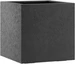 Esteras Pflanzentopf Lisburn, 47 cm, Schwarz
