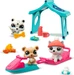 Bandai LPS Set 3 Pets Schnee & acces. 4+