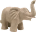 Décopatch Papp-Figur Elefant 21x17x12 cm
