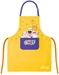 Chefclub Kids Apron - Cooking Baking Apron - One Size - Adjustable - 100% Cotton - Yellow