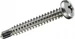 FTM Selbstbohrschrauben Linsenkopf 3.9 x 22 mm Edelstahl, 8x