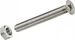 FTM Metrische Schrauben M 8 x 20 mm, mit Muttern, Stahl, 2 Stück