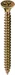 FTM Spanplattenschrauben Senkkopf 4 x 50 mm Stahl, 14 Stück