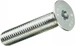 FTM Metrische Schrauben Senkkopf 5 x 25 mm Edelstahl, 10 Stück
