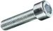 FTM Metrische Schrauben Zylinderkopf 8 x 50 mm Stahl, 4 Stück
