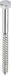 FTM Schlüsselschrauben Sechskantkopf 10 x 40 mm Edelstahl, 2 Stk