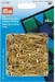 Prym Sicherheitsnadeln Messing gebogen, gold Nr. 2, 38 mm, Karte 150 Stk.
