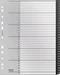 Leitz Register Recycle 1-31