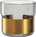 Leonardo Tischlicht Silenzio 19 cm, Gold/Transparent