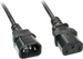 Lindy 5m IEC-Netzverlaengerungskabel C14 an C13