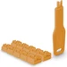Lindy RJ45 Port Schlösser Orange 10 Stck+ 1 Schlüssel (47897)