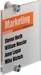 Durable Türschild CRYSTAL SIGN