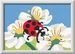 Ravensburger CreArt - Malen nach Zahlen - Ladybug with flowers