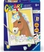 Ravensburger CreArt - Malen nach Zahlen - Horse with flowers