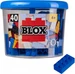 Androni Blox 40 blaue 8er Steine in Dose