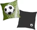 Herding Klaus GmbH Kissen Fussball 30 cm x 50 cm