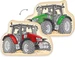 Herding Traktor Konturenkissen
