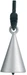 D-C-Fix Tischtuchbeschwerer Kegel 4 Stck silber
