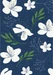 D-C-Fix Tischdecke Fiesta dusk 140 cm x 180 m, Blau/Weiss