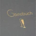 Goldbuch Gästebuch Cheers graubraun