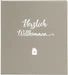 Goldbuch Gästebuch Herzlich Willkommen