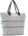reisenthel shopper e1 herringbone grey