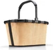reisenthel carrybag frame raffia black