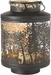 Boltze Home Weihnachtswindlicht Premesa 30 cm, Gold/Schwarz
