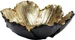Kare Design Deko Schale Flower Bloom Schwarz Gold Ø20