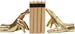 Kare Design Buchstütze Holding Fingers