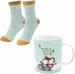 Sheepworld Fanartikel Tasse-Socken-Set Dich Grösse 36 - 40