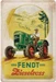 Nostalgic-Art Merchandising Schild Fendt Dieselross 20 x 30 cm, Metall