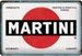 Nostalgic-Art Merchandising Schild Martini 20 x 30 cm, Metall