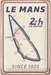 Nostalgic-Art Merchandising Nostalgic Art Schild 24 h Le Mans – Circuit 20