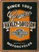 Nostalgic-Art Merchandising Nostalgic Art Schild Harley Davidson 30 x 40 cm, Metall