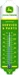Nostalgic-Art Merchandising Thermometer John Deere 6.5 x 28 cm