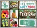 Nostalgic-Art Merchandising Magnet-Set Tiki Bar 9 Stück, Mehrfarbig
