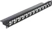 Delock 24-Port 19" Patchpanel, abgestuft
